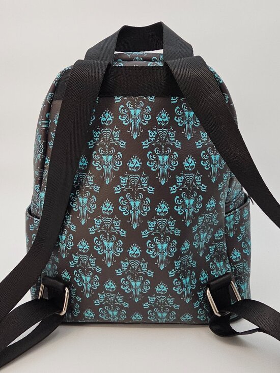 Disney x Funko 2019 Haunted Mansion 50th Anniversary Mini Backpack Black Teal main image 8